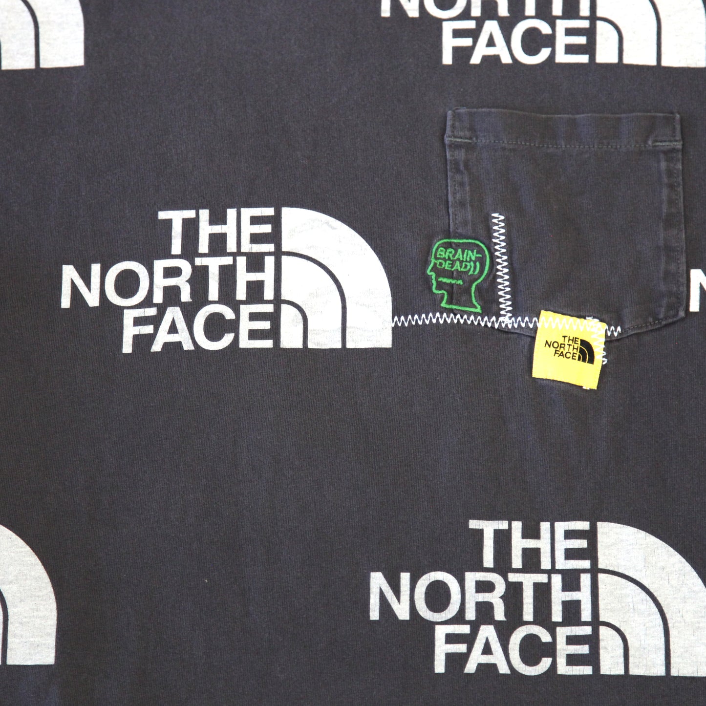 Brain Dead x The North Face Pocket T-Shirt 'Moonlight Ivory'