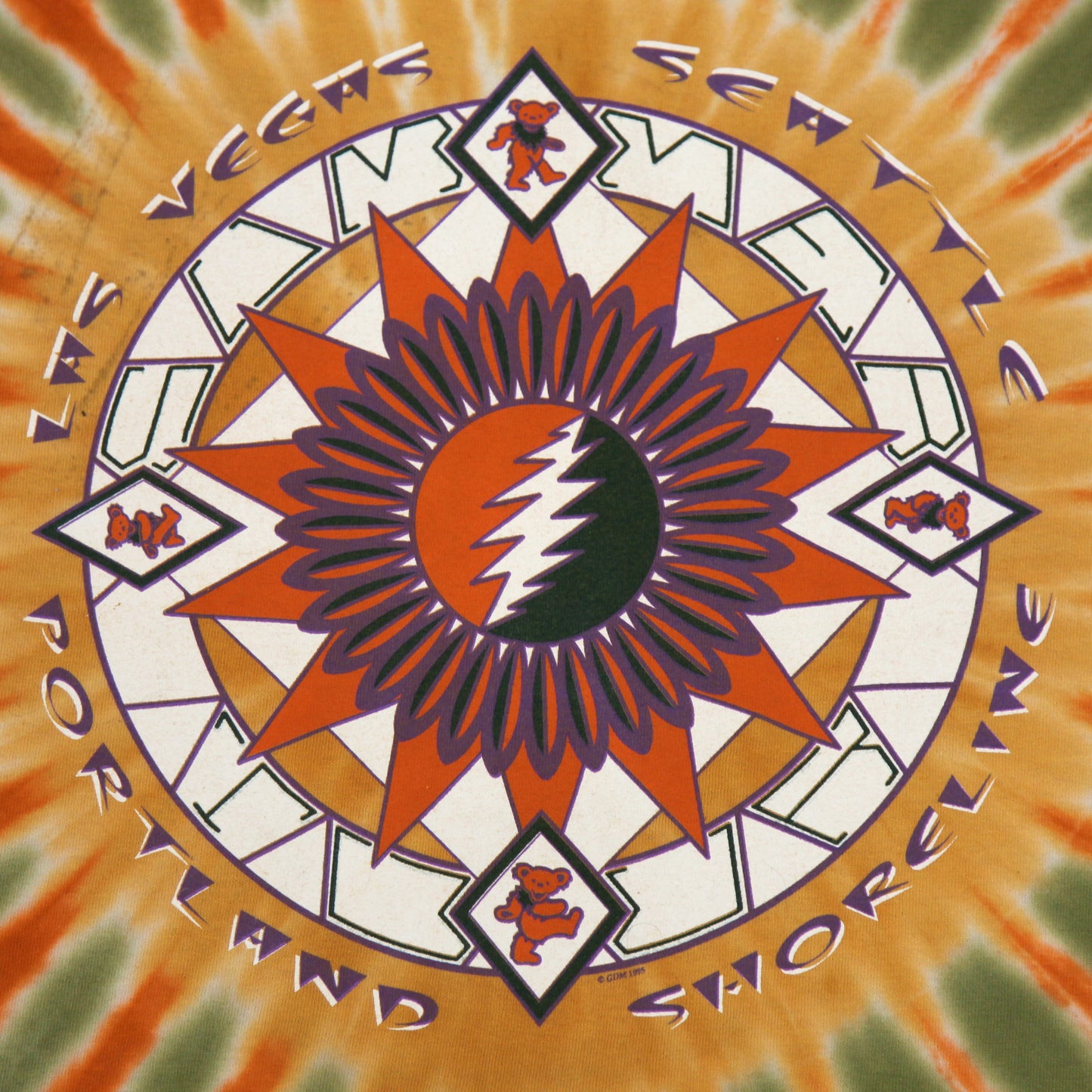 Grateful Dead Tie Dye Tee