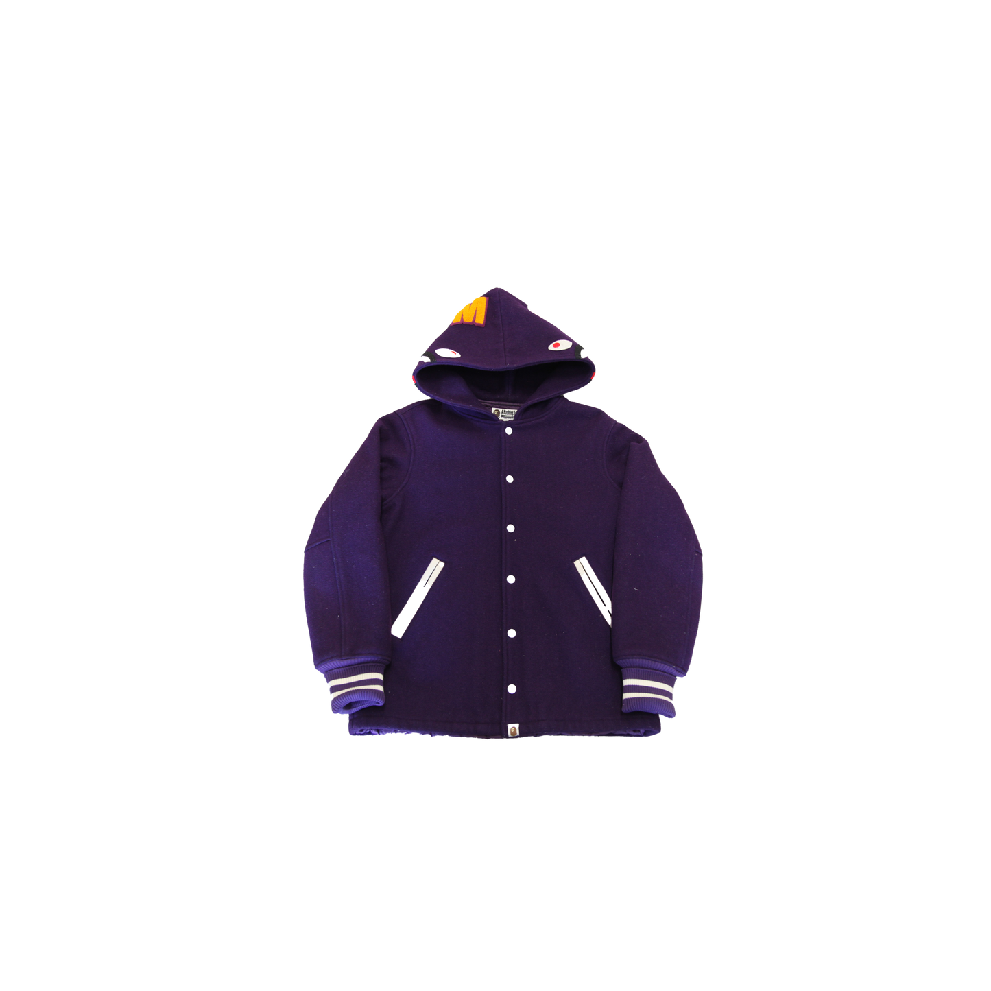 BAPE Hooded Wool Varsity Jacket