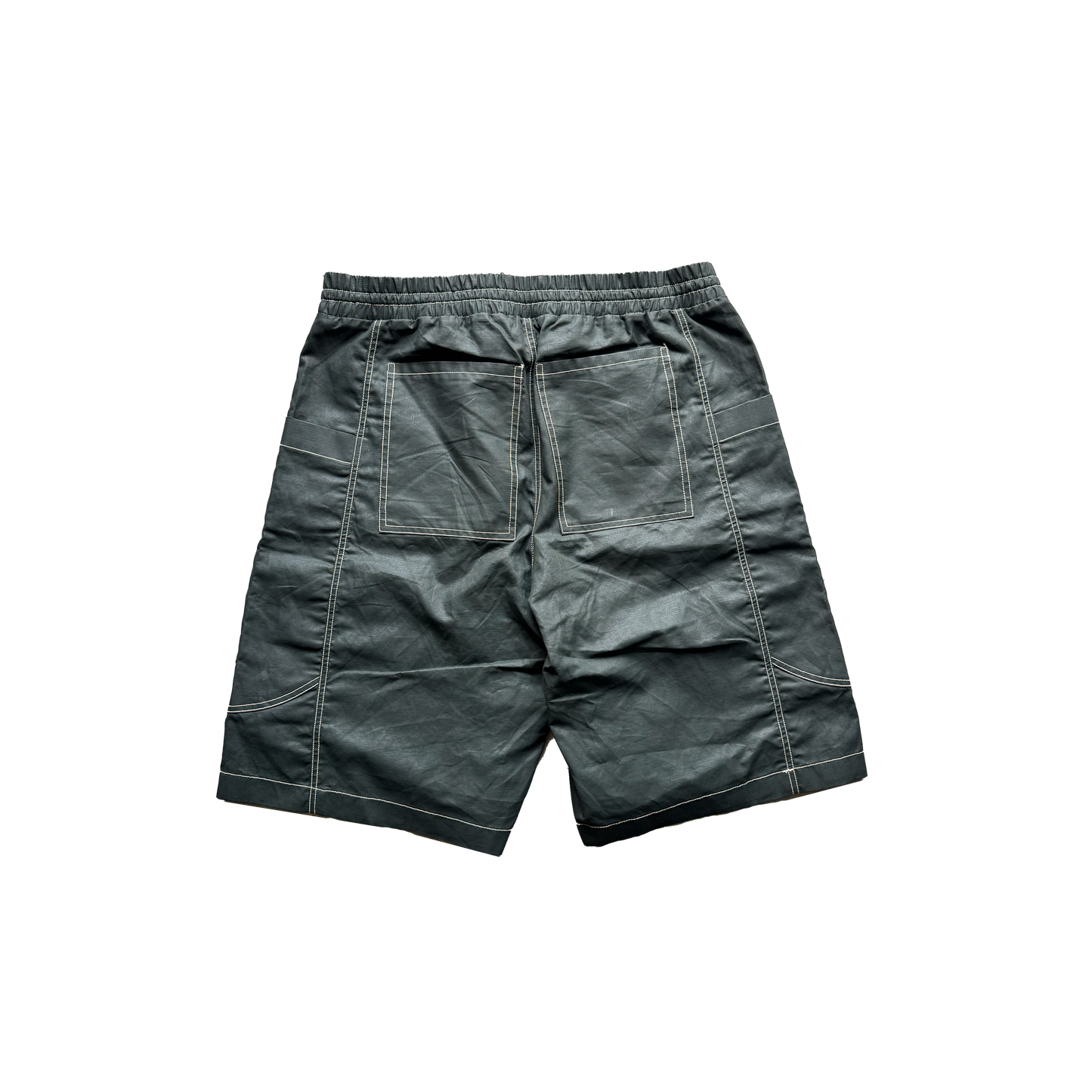 Black Canvas Shorts