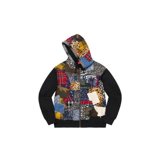 Supreme Patchwork Zip-Up