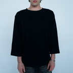 3/4 Tee (Black)
