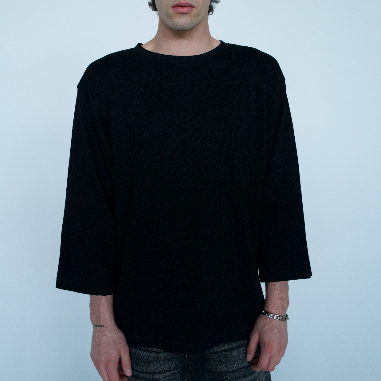 3/4 Tee (Black)