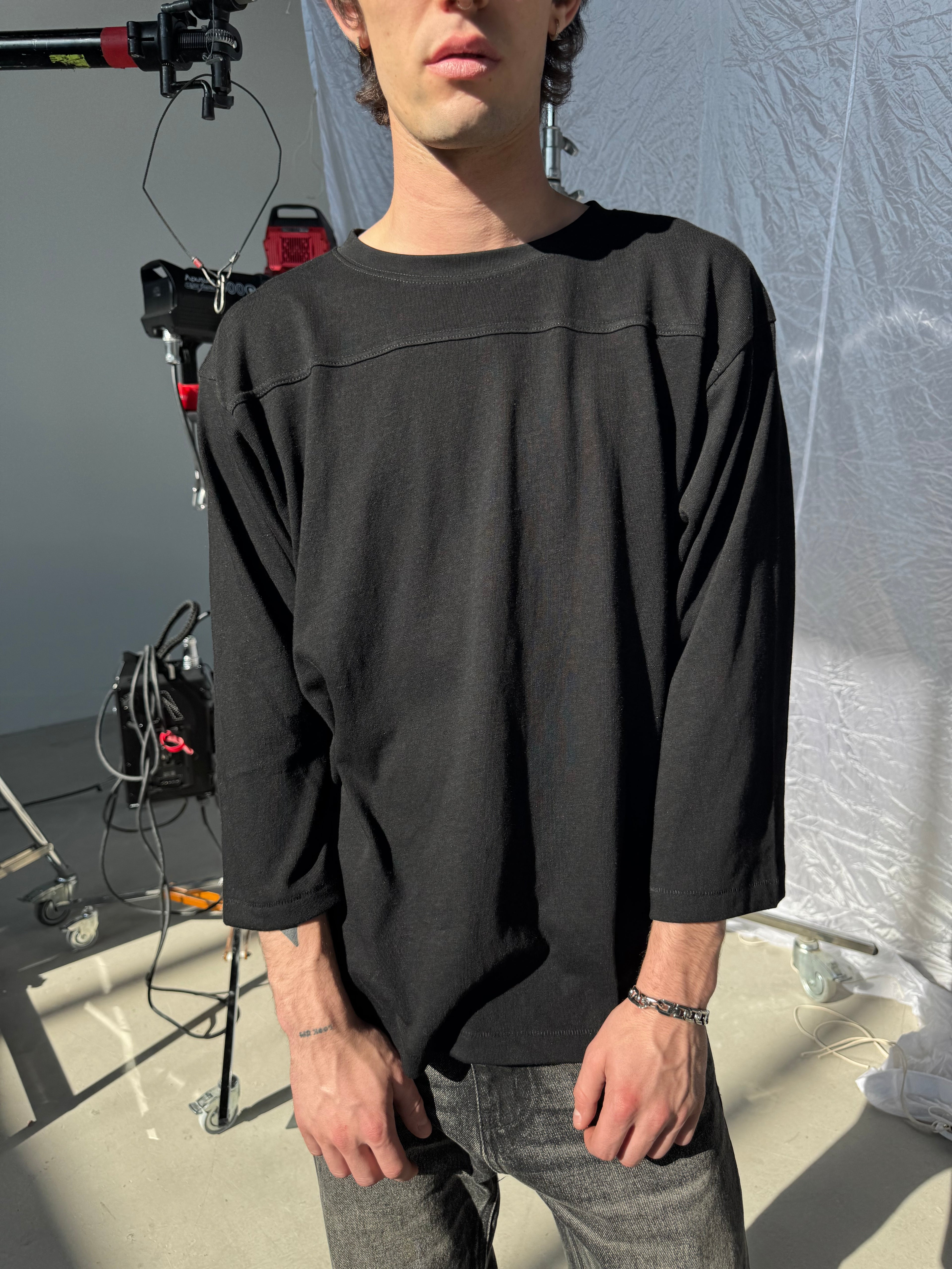 3/4 Tee (Black)
