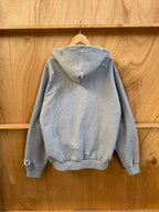 Distressed Grey Zip Up