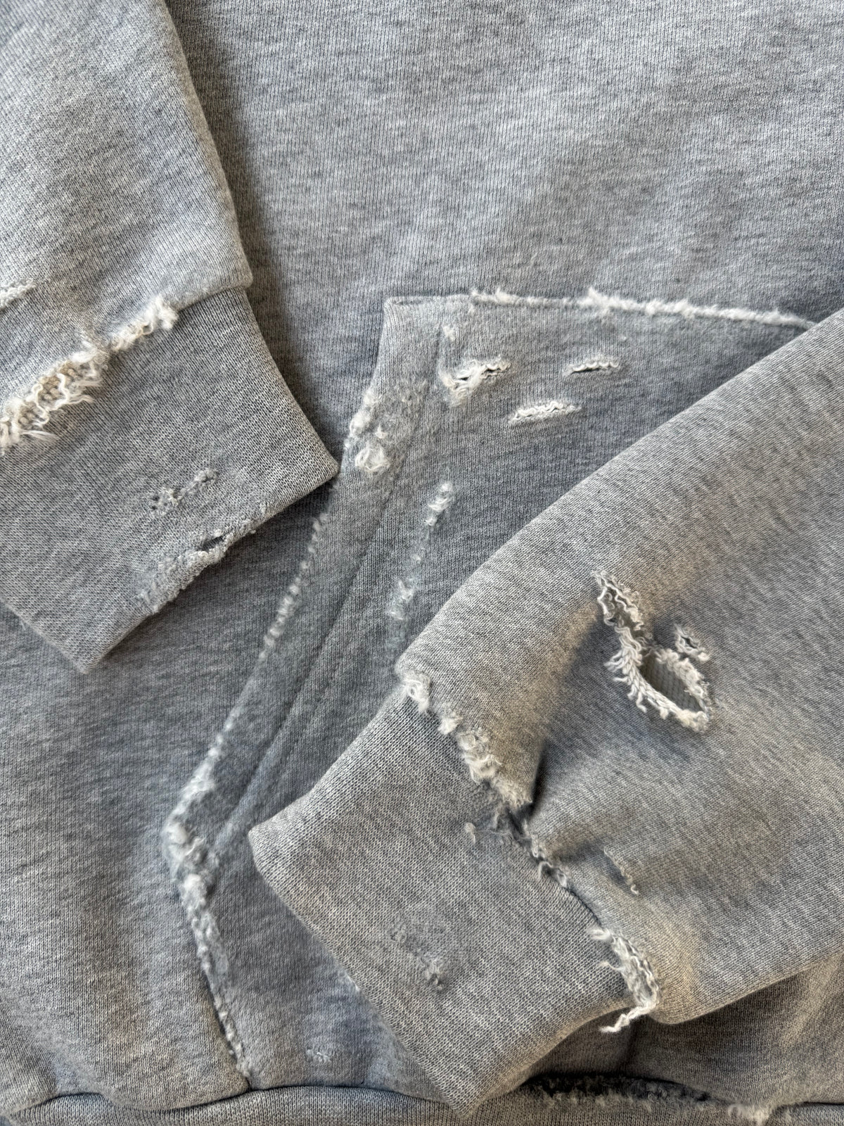 Distressed Grey V2 Hoodie