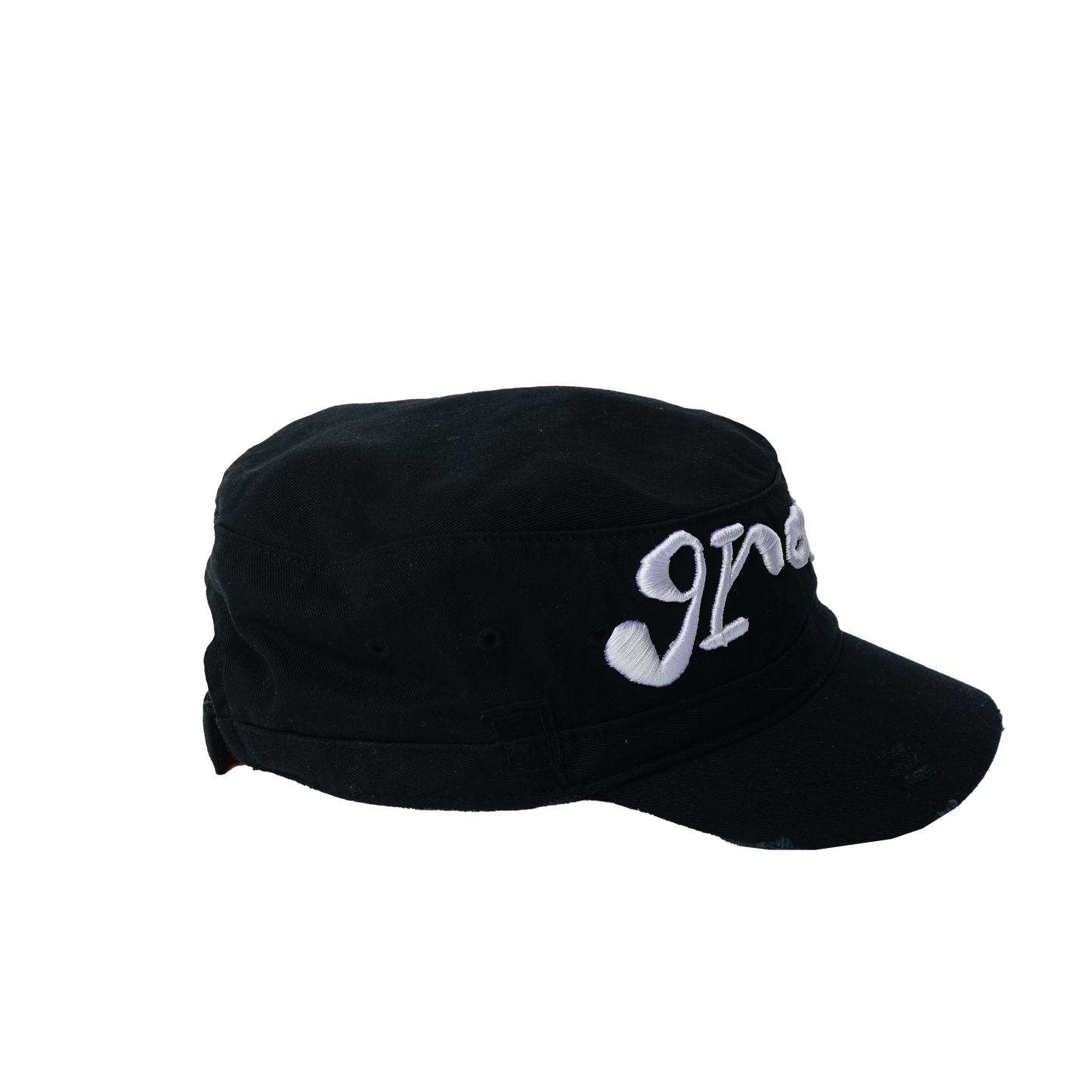 Black Military Hat