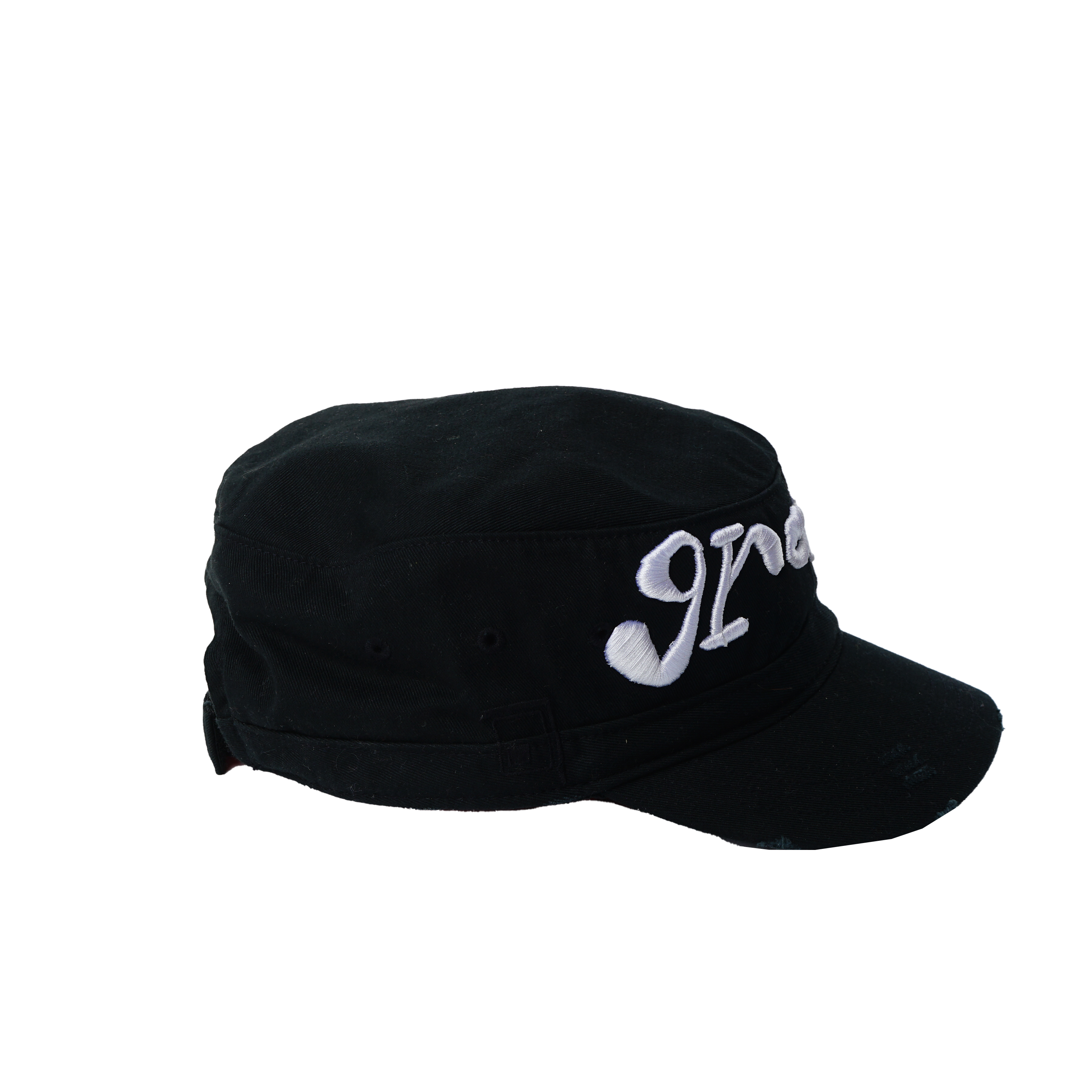 Black Military Hat