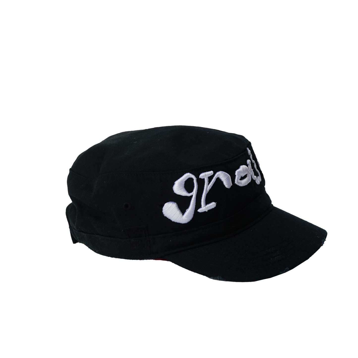 Black Military Hat