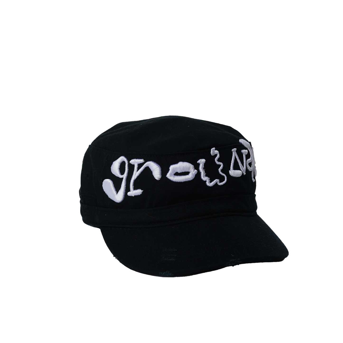 Black Military Hat