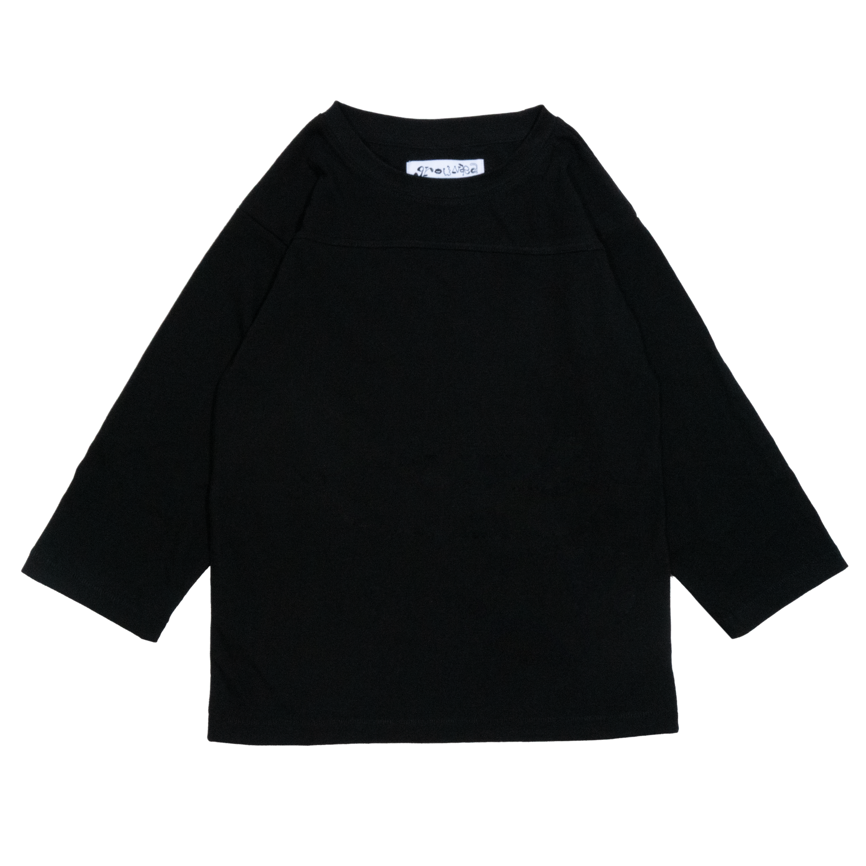 3/4 Tee (Black)