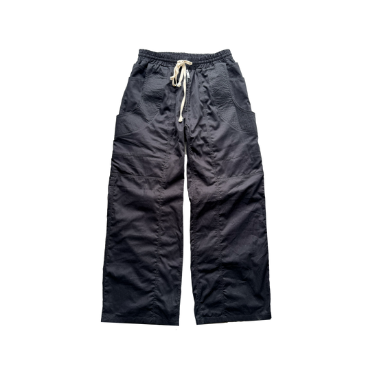 Black Nylon Pants