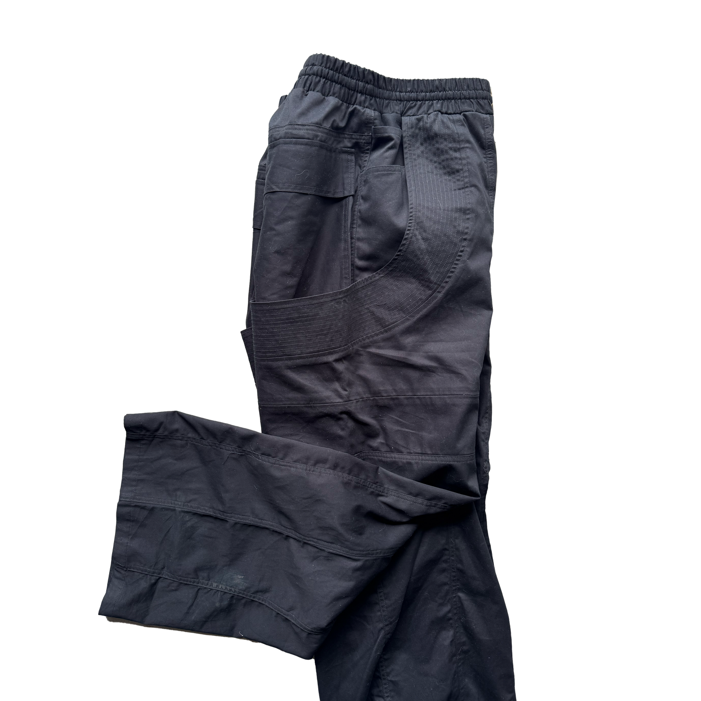 Black Nylon Pants