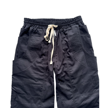Black Nylon Pants