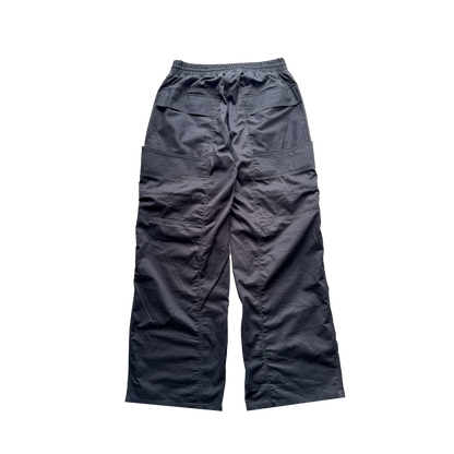 Black Nylon Pants