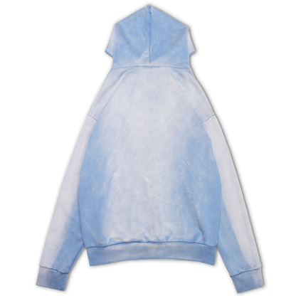Ice Blue Sun-faded Hoodie V2