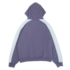 Navy Blue Two Tone Zip Up