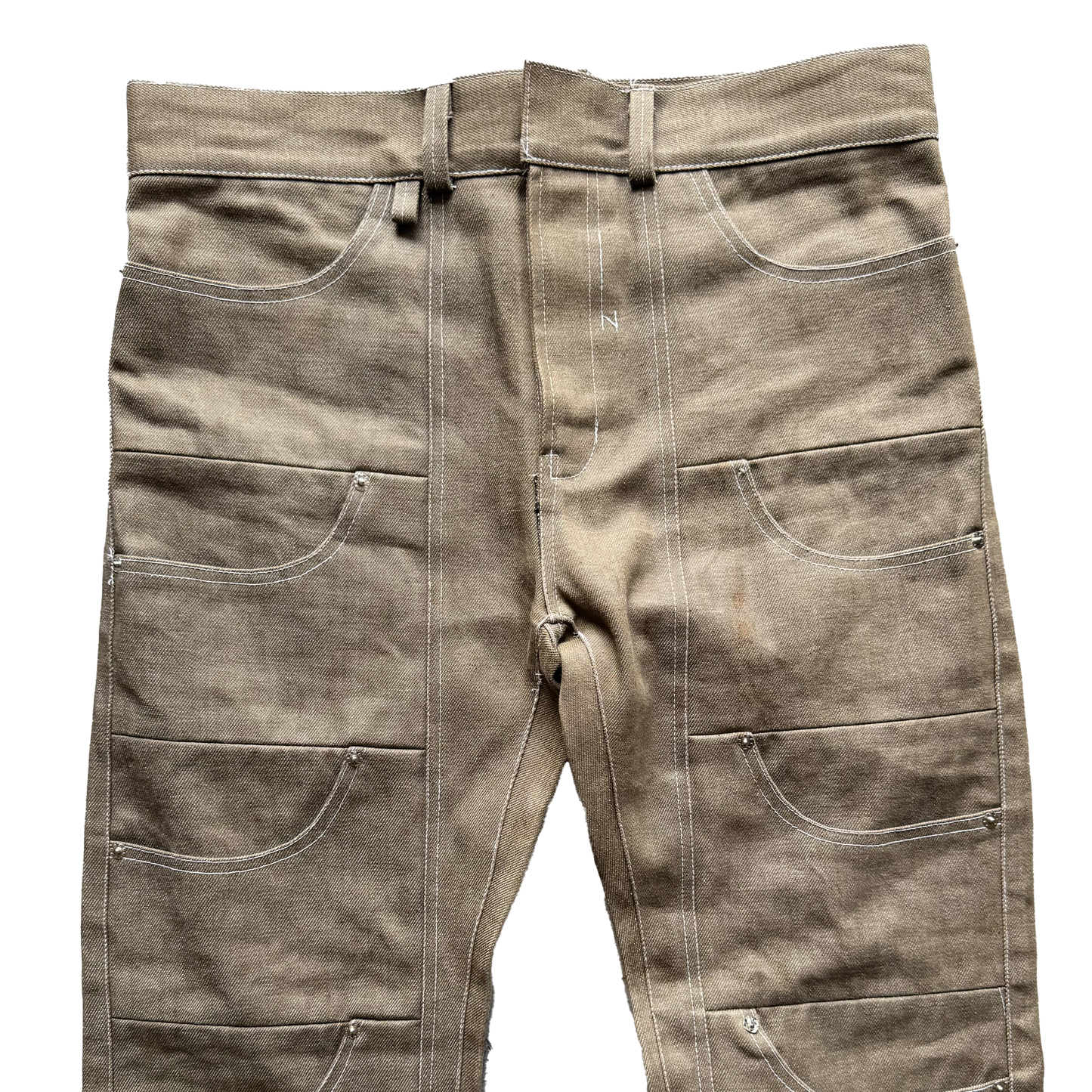Pocket Denim Pants