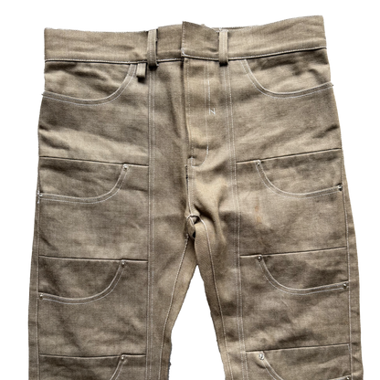 Pocket Denim Pants
