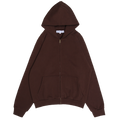 Brown Zip Up