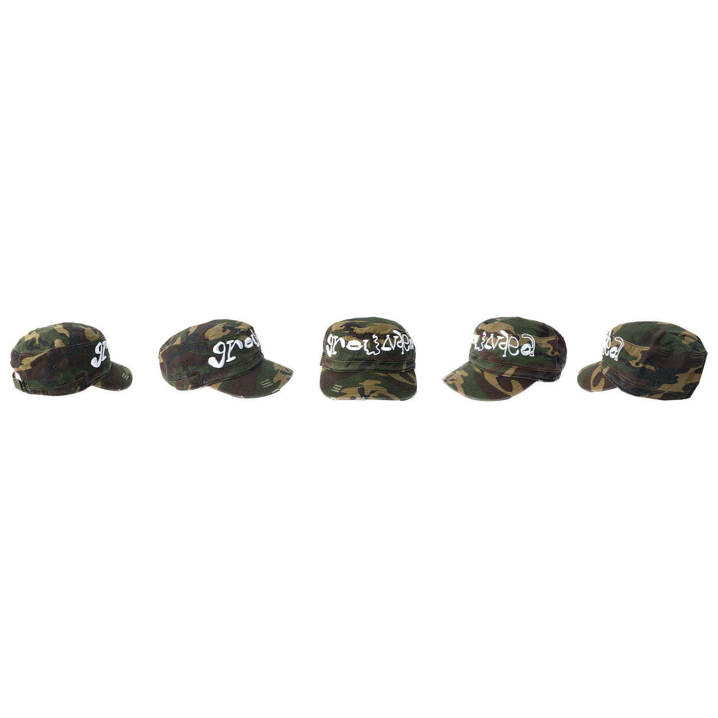 Camo Military Hat