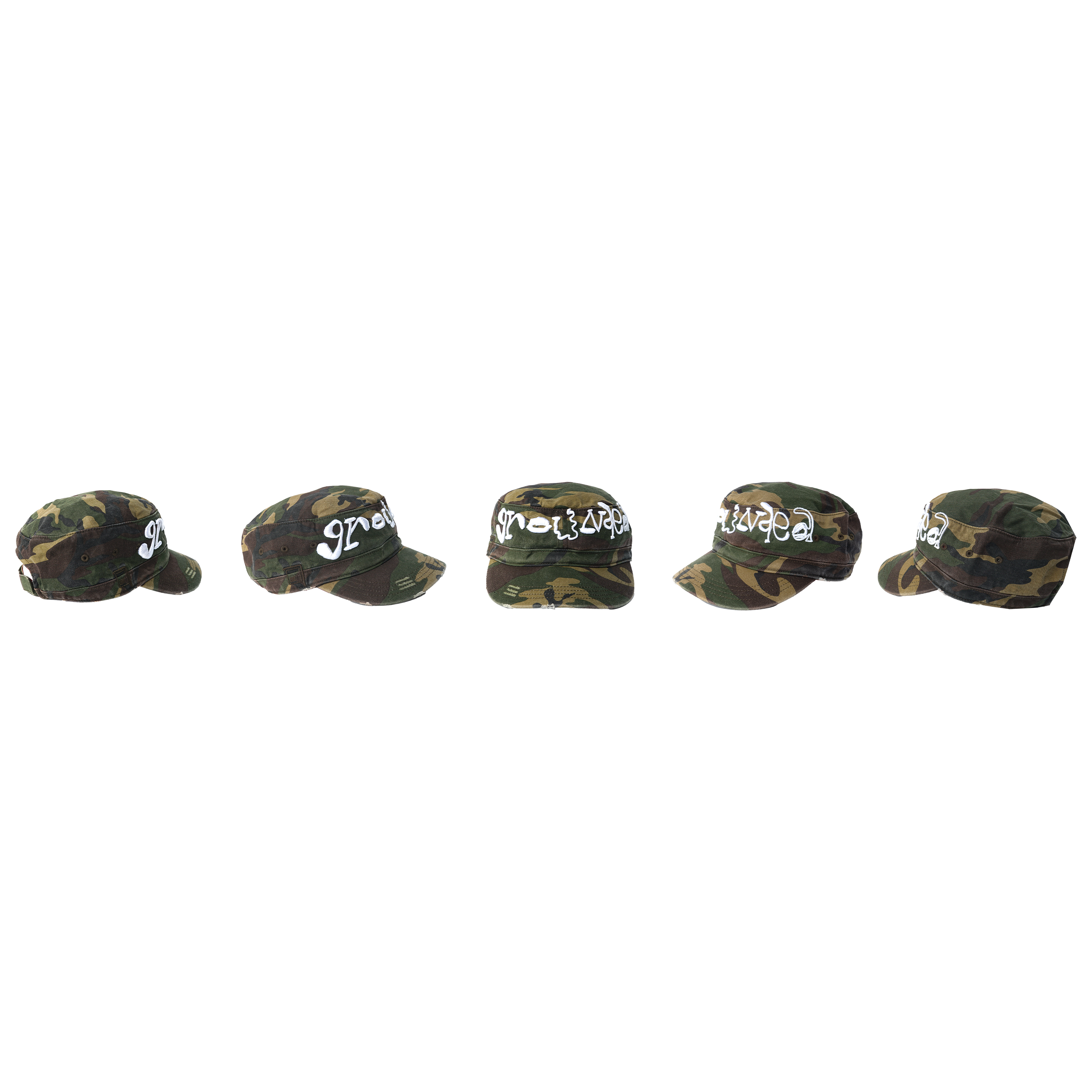Camo Military Hat