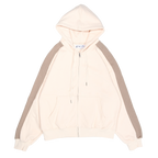 Creme Two Tone Zip Up