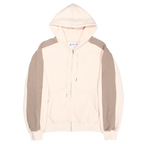 Creme Two Tone Zip Up