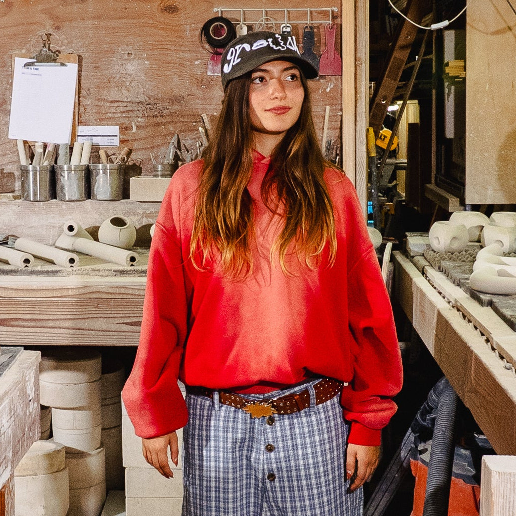 Brown Military Hat
