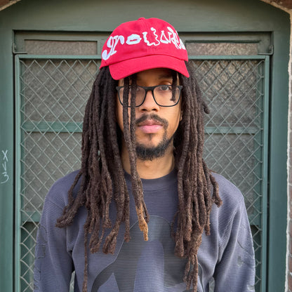 Grounded Logo Hat - Red