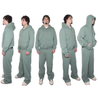 Green Zip Up