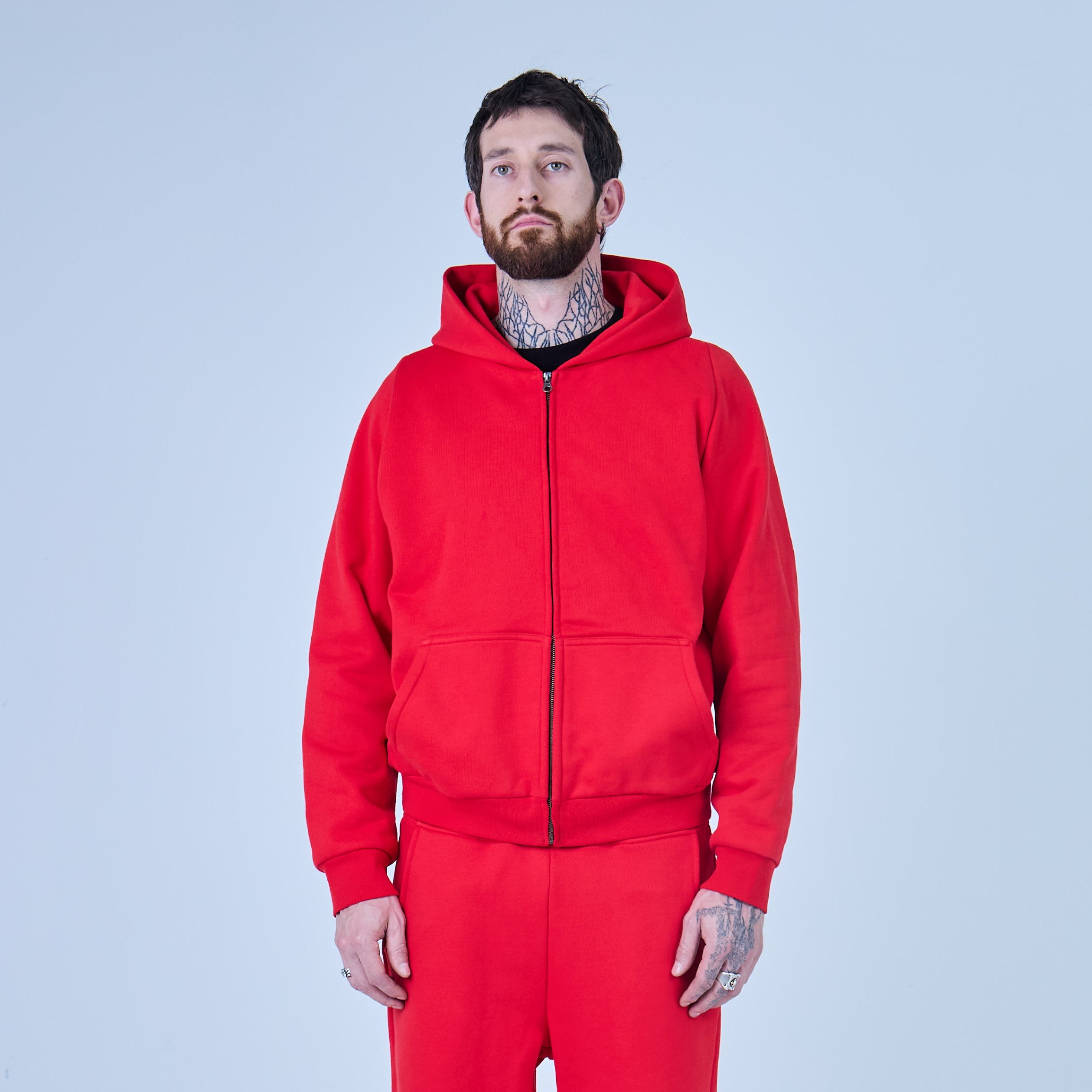 Red Zip Up