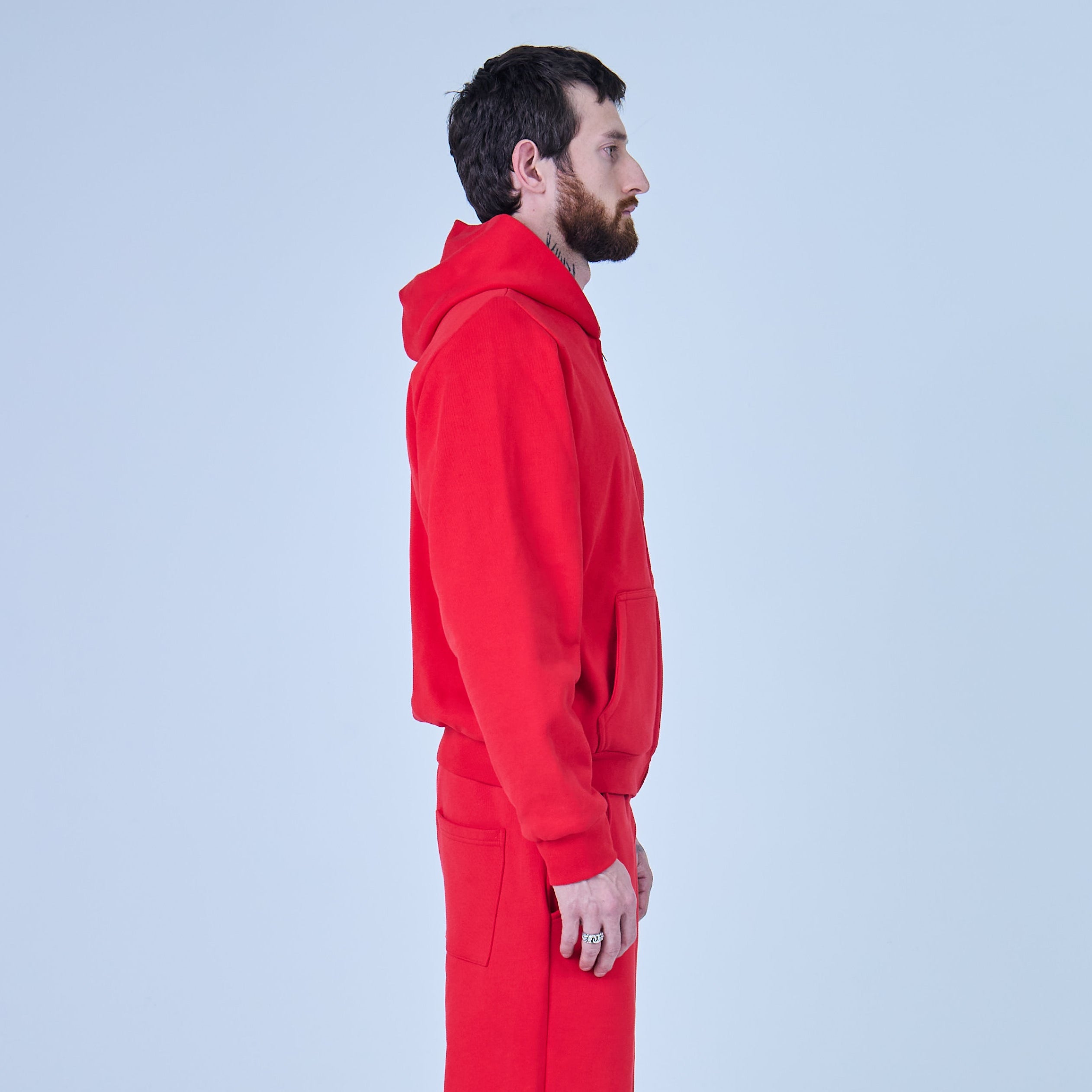 Red Zip Up