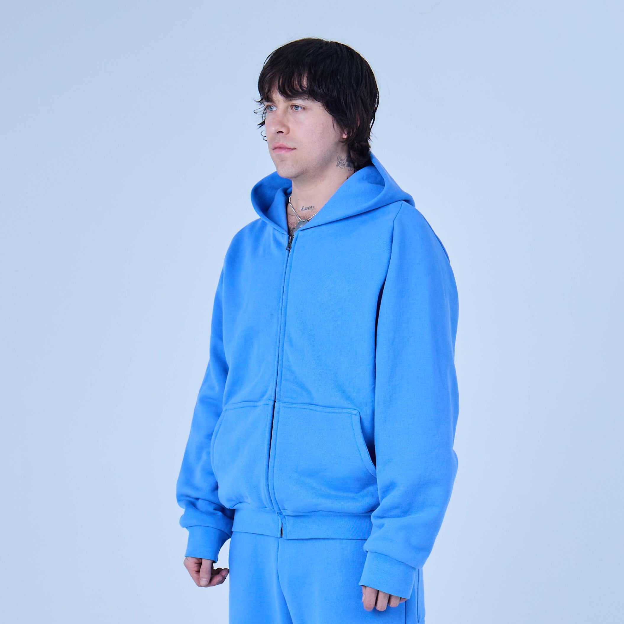 Blue Zip Up