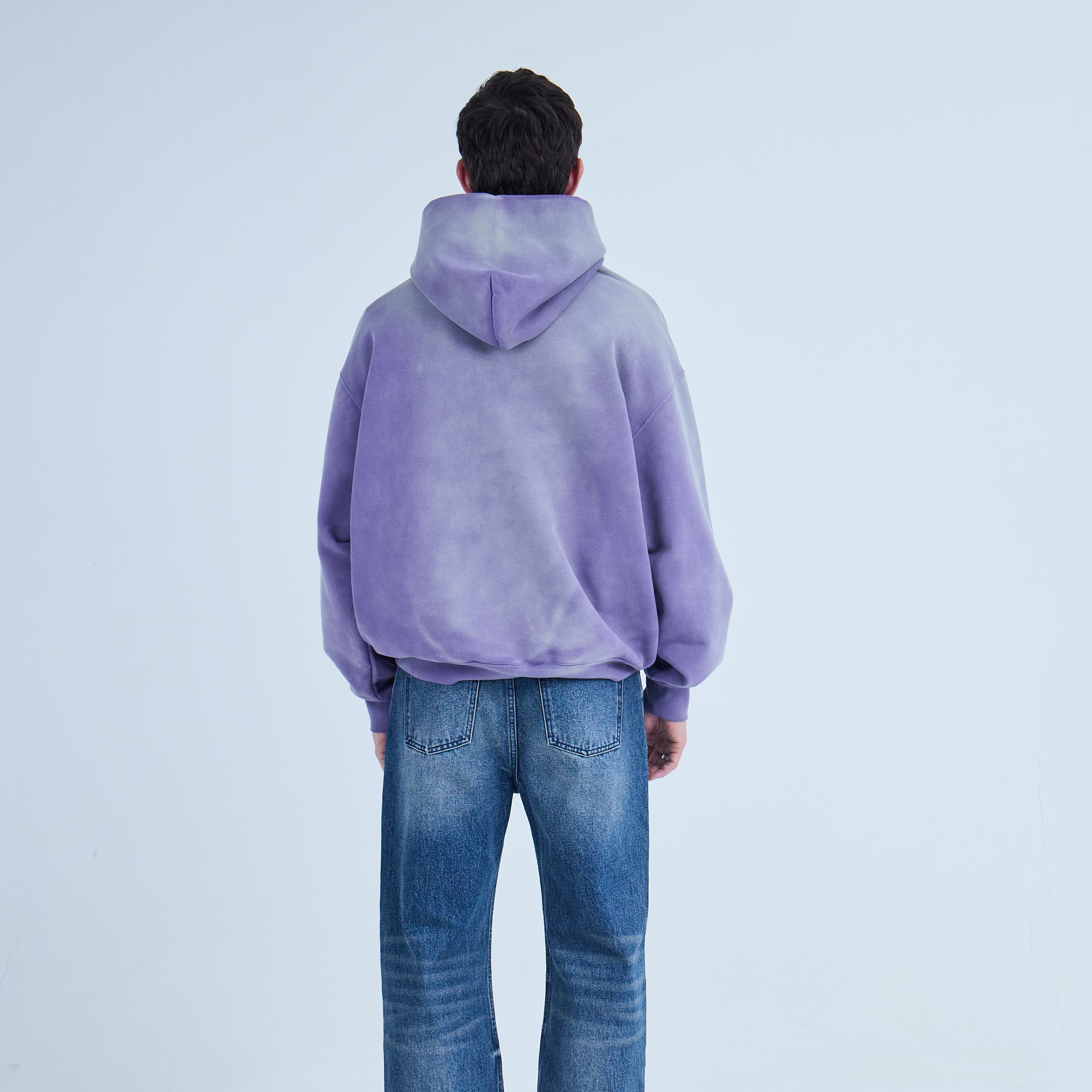 Purple Sun-faded Hoodie V1