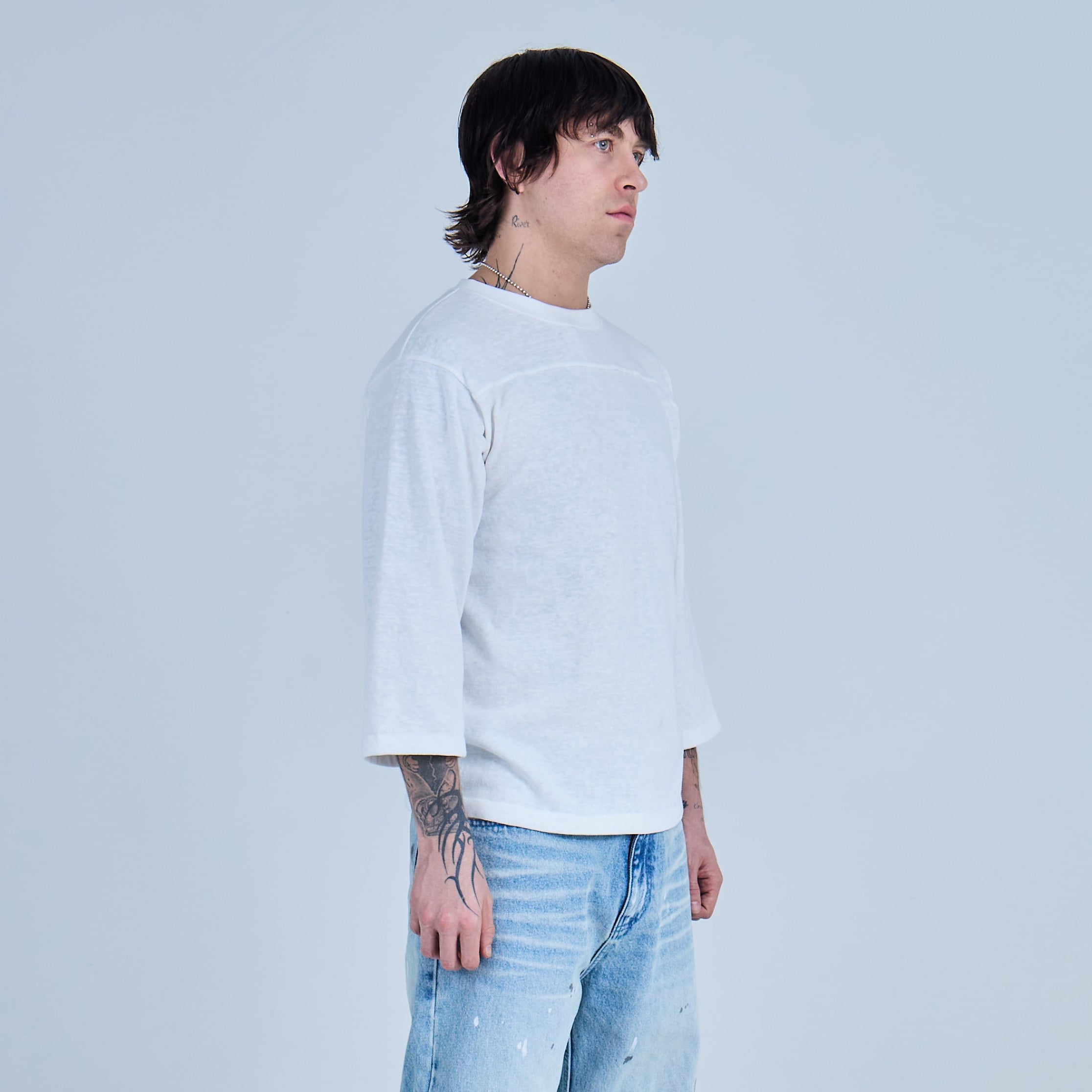 3/4 Tee (White)