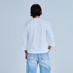 3/4 Tee (White)