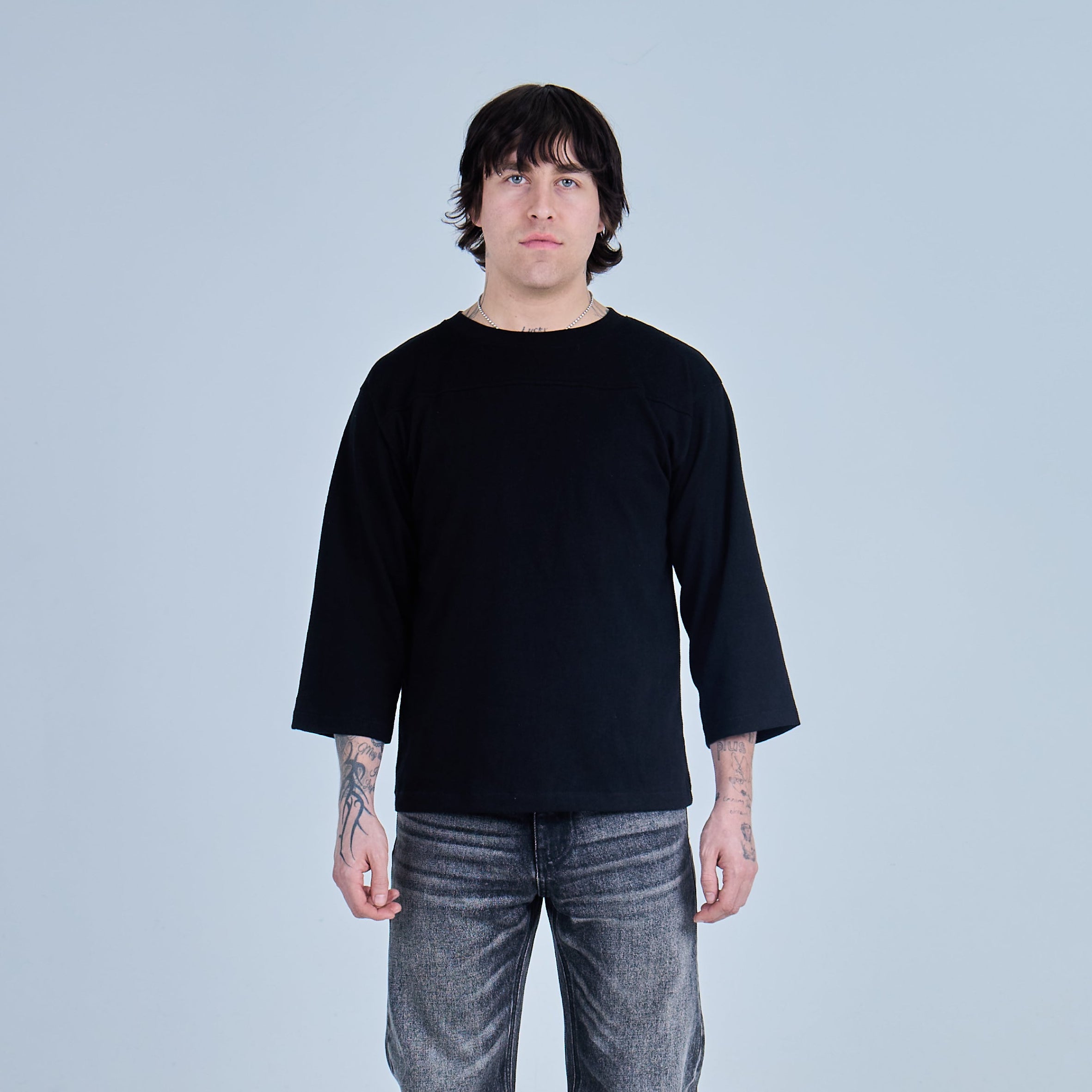 3/4 Tee (Black)