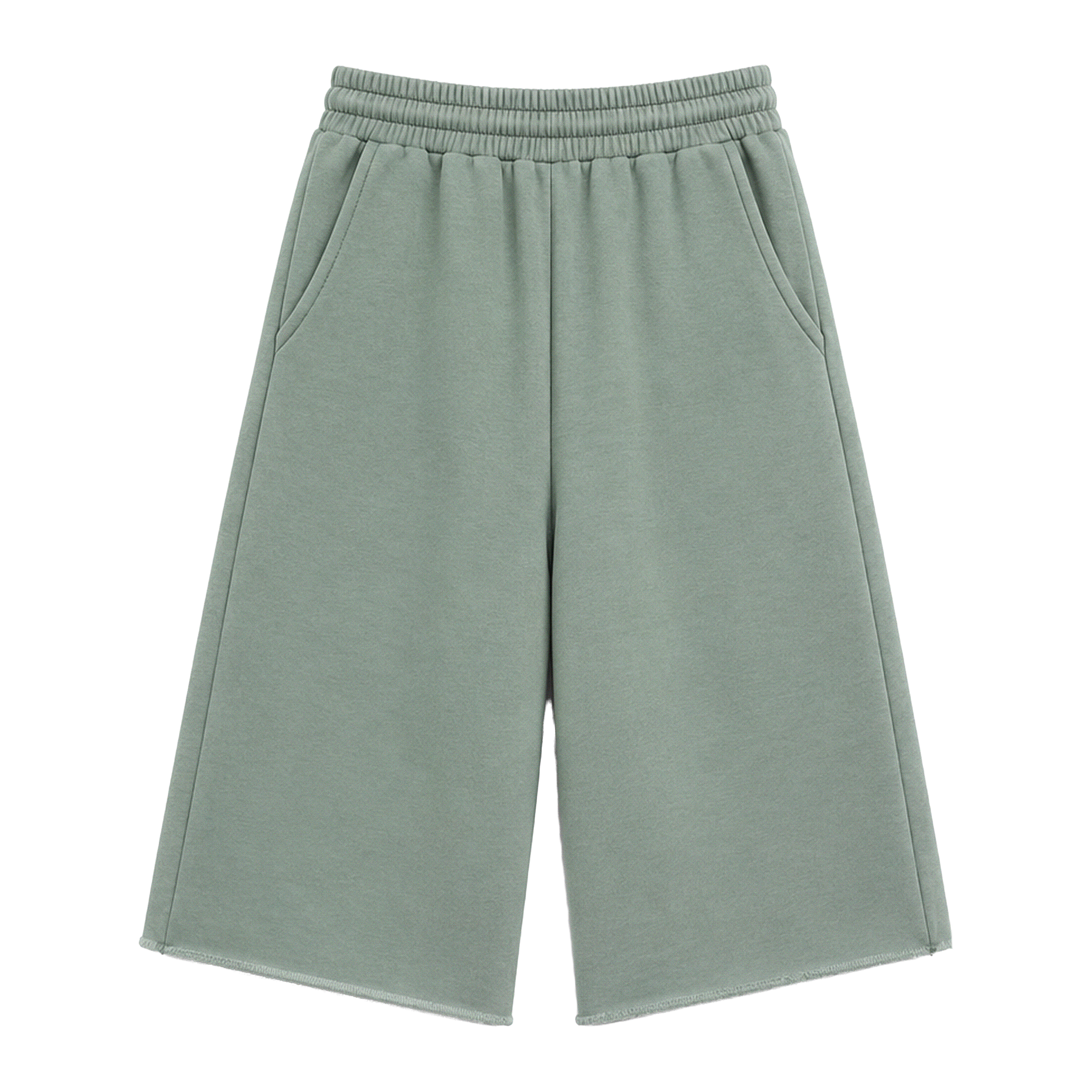 Green Sweatshorts