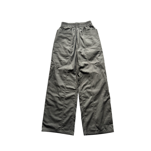 Grey Nylon Pants