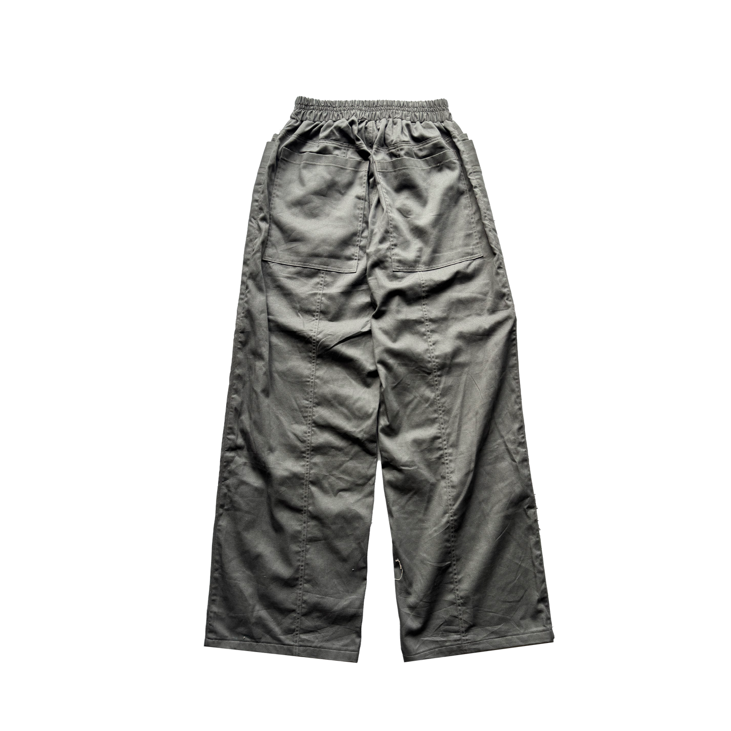Grey Nylon Pants