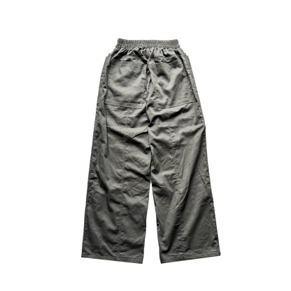 Grey Nylon Pants
