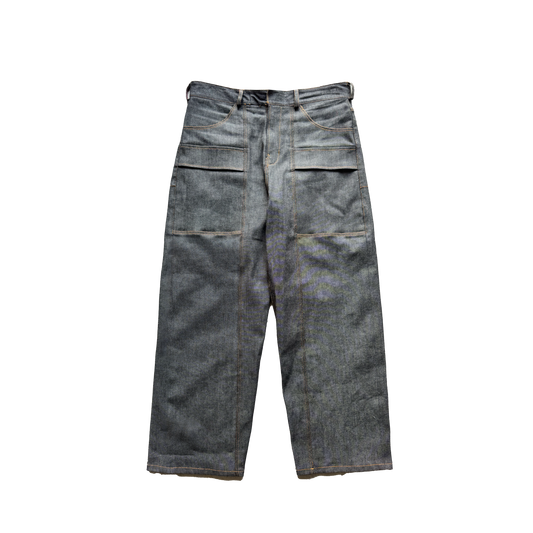 Grey Selvedge Denim