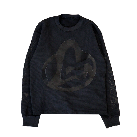 Grounded Logo Thermal - Black