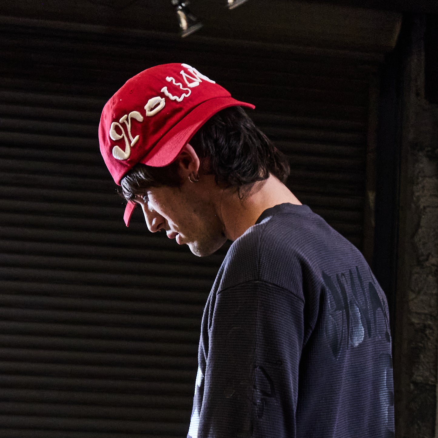 Grounded Logo Hat - Red