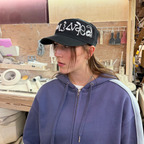Black Military Hat