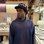 Black Military Hat