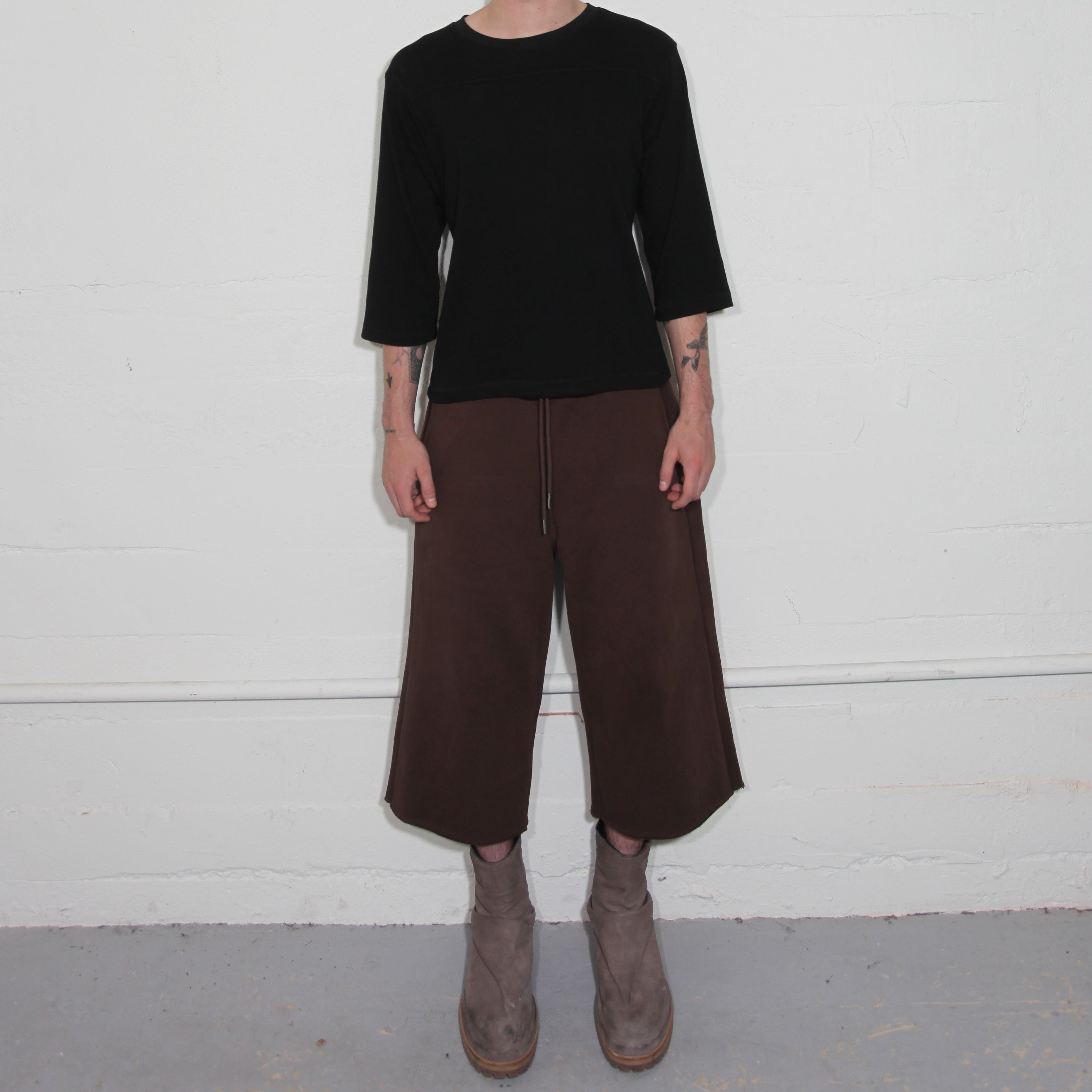 Brown Sweatshorts