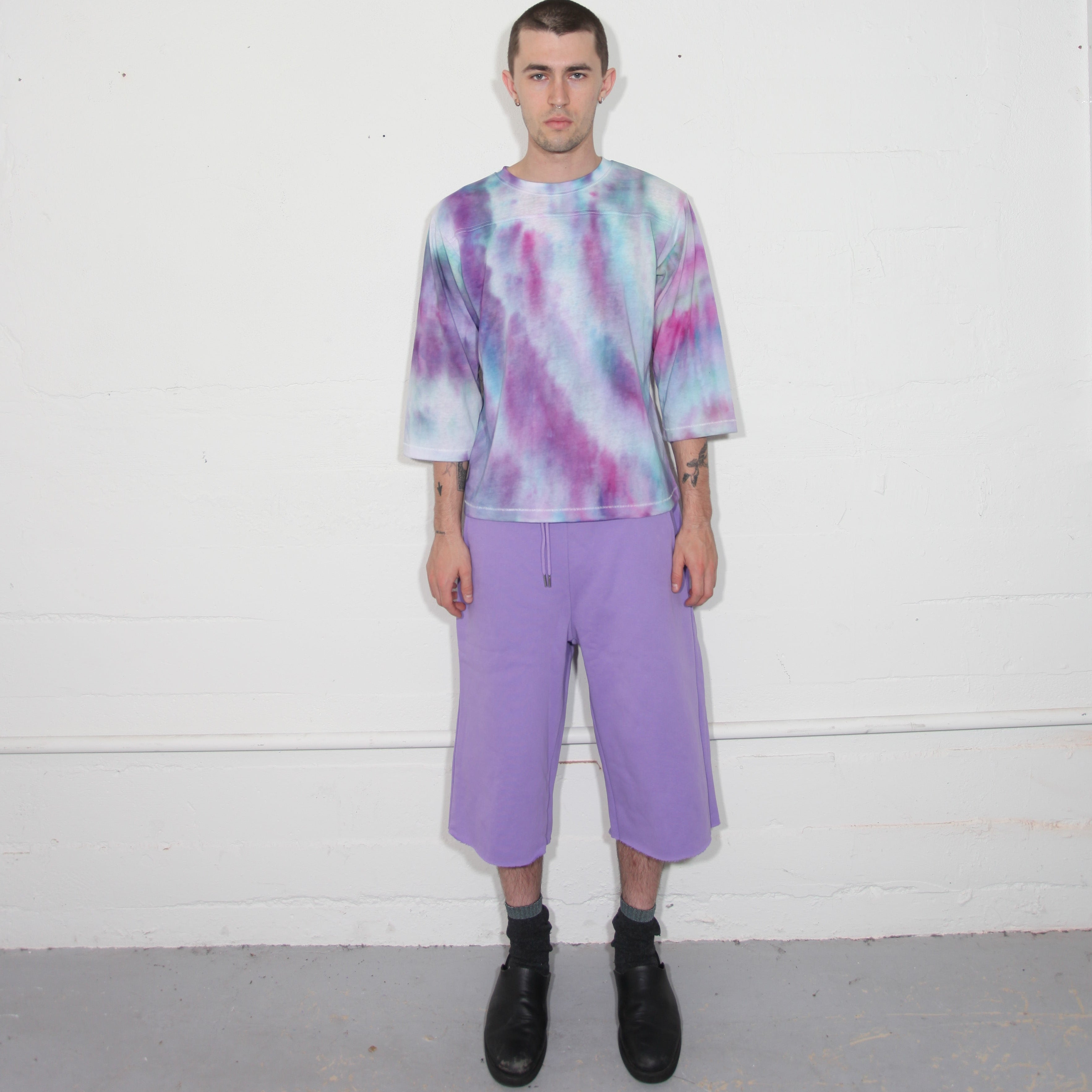 Purple Sweatshorts