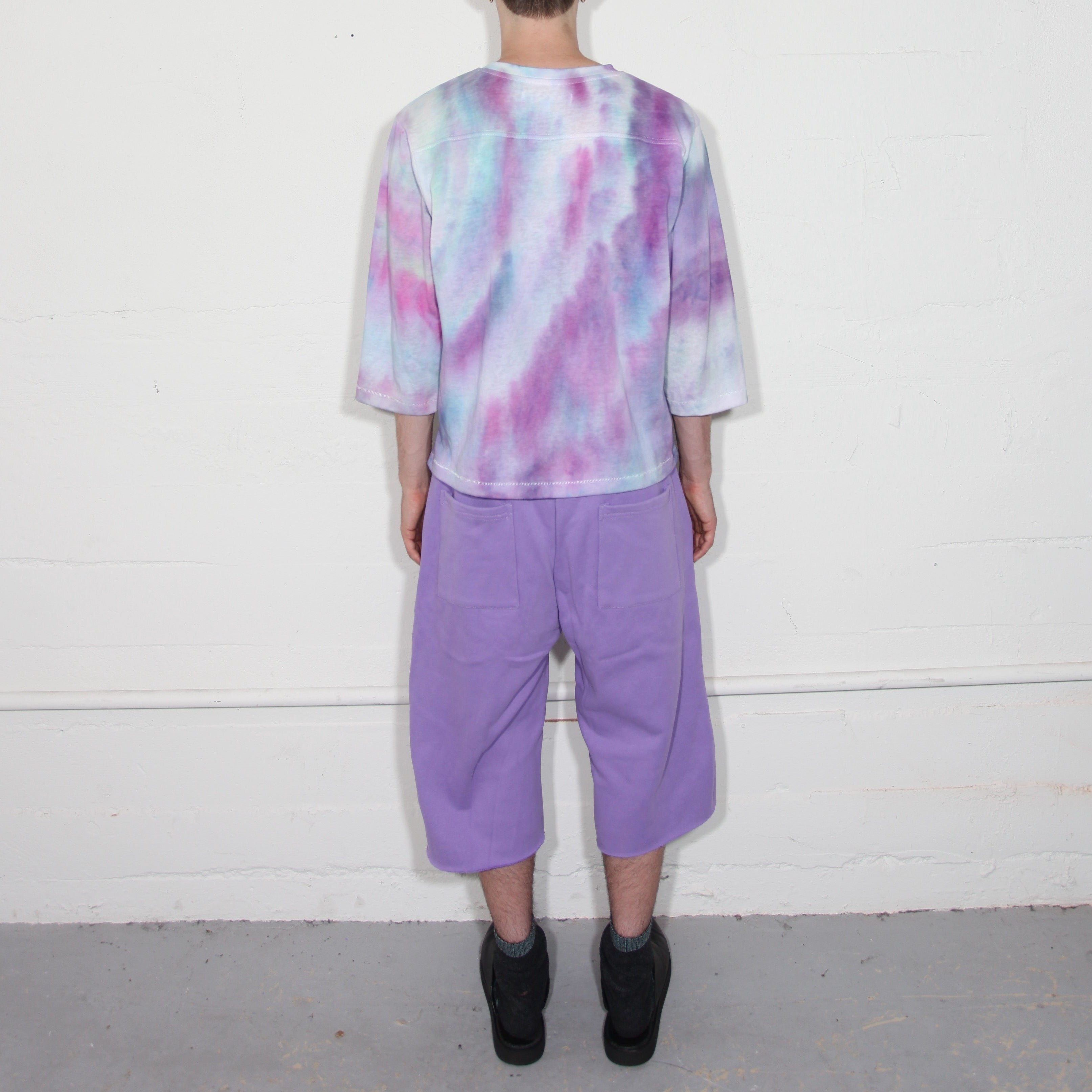 Purple Sweatshorts